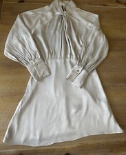 Zara Silky Knotted Dress