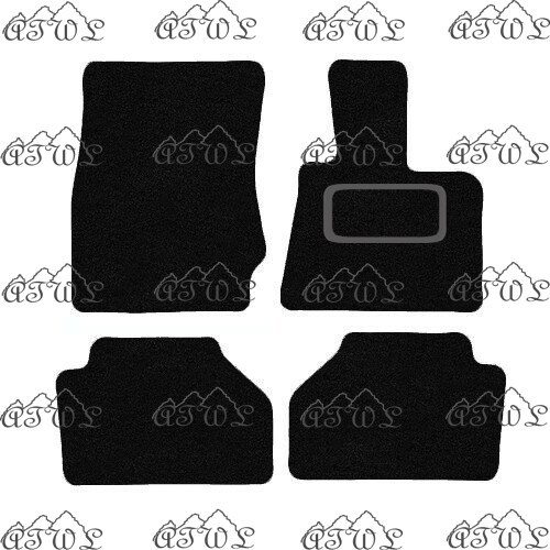 FITS BMW X4 F26 2014 TO 2018 FULLY TAILORED BLACK CARPET CAR FLOOR MATS