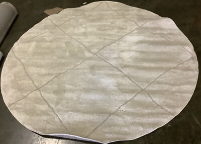 IVRY / BEIGE 6'-7'' x 6'-7'' Broken Thread Rug Reduced Price 1172674333 MEL110A-7R