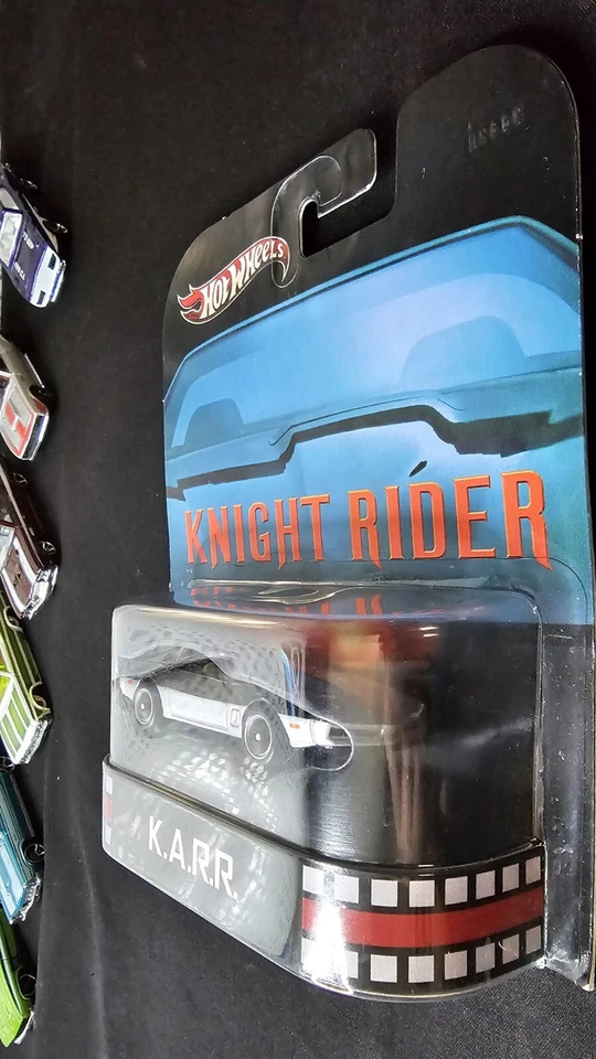Hot Wheels Knight Rider Karr Real Riders Coche RARO 1 64 Sello 3442N  Foto 4 de 4