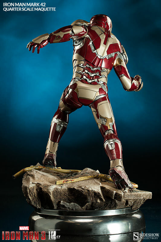 Sideshow - Marvel Iron Man 3 Mark 42 Maquette Statue (In Stock) | eBay