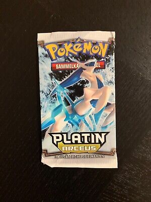 Pokemon (4) Sealed Packs Platinum: Arceus Complete Art Set