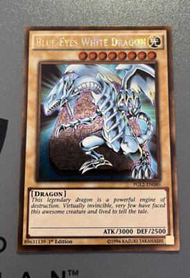 Yugioh! “Blue Eyes White Dragon” | PGL2 | Gold Rare | 1st Edition