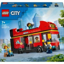 Lego 60407 City - Autobus Turistico Rosso a Due Piani