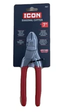 NEW ICON 7” High DIAGONAL CUTTING PLIERS NIPPERS, Metal Wire Cable Cutters