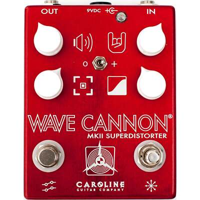 LEOPON Caroline WC2 BK ディストーション ファズ Caroline Guitar Company/wave Cannon Mk2 Fuzz/distortion With