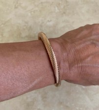 Steel Magnetic Bracelet Arthritis Pain Energy 6 Magnets Bangle Christmas Gift