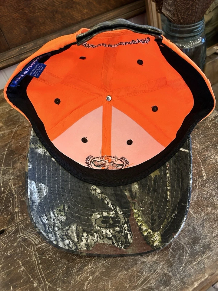 NWOT Kentucky Hunters For The Hungry-Blaze Orange & Camo Embroidered Logo - Image 4 of 4