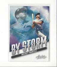 2022 Absolute By Storm Retail #9 Mickey Mantle Yankees