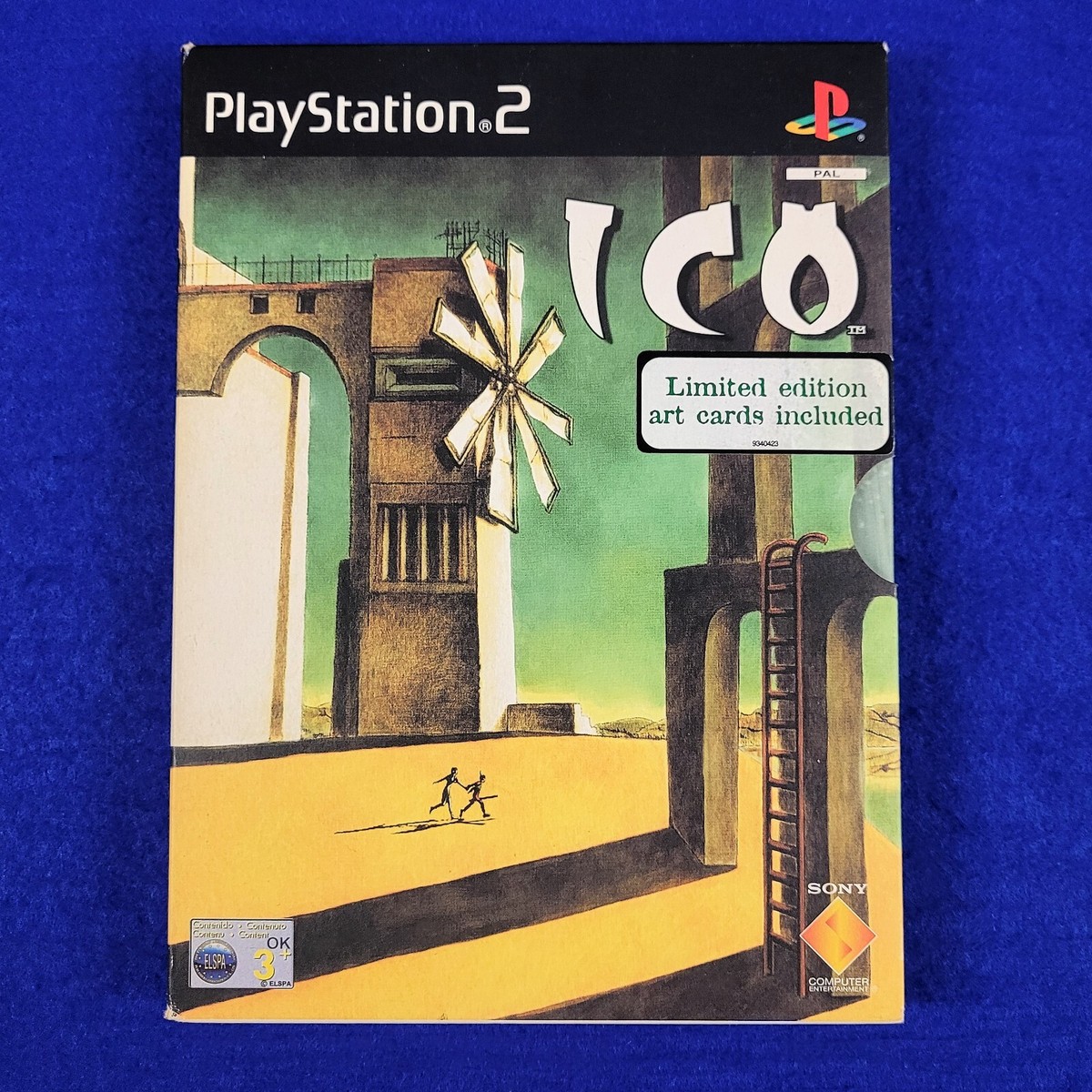 ps2 ICO The Game + ART CARDS Limited Edition PAL UK ps2 ICO The Game + ART CARDS Limited Edition PAL UK