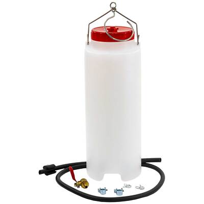 Benzinflasche Set Werkstatt Tank Ersatztank mit Hahn und Schlauch Hilfstank 2 L