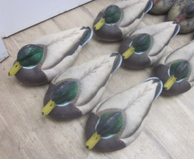 Lot 6 Avery Outdoors Greenhead Gear GHG Mallard Drake Life Size Hunting Decoys