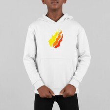 Kids Flame Ice Cream Hoodie Printed Youtube Merch Gift Tops Pullover Sweatshirt