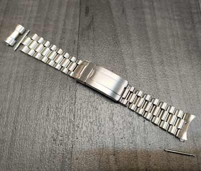 20mm Stainless Steel Strap President Bracelet For Citizen Seiko