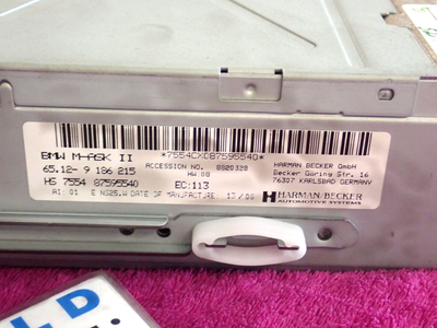 BMW M- Ask II Navigation Mp3 CD Radio 6512 9 186 215 online kaufen  