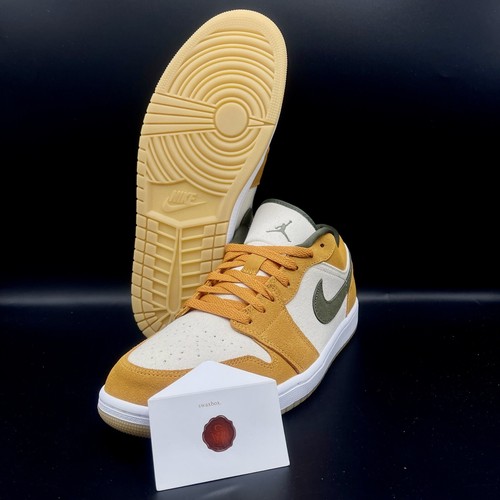 Air Jordan 1 Low SE Orange Olive DH6931 