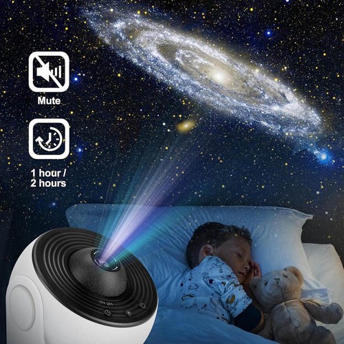 13in1 Galaxy Starry Sky Projector Night Light Rotating LED Planetarium Star Lamp - Picture 4 of 13
