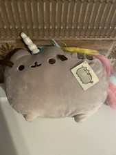 Pusheen Unicorn Pusheenicorn Cat Stuffed Plush Colorful 13" Cute Gund Toy New