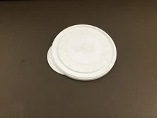 THE PAMPERED CHEF Chillzanne SMALL BOWL 3  CUP  LID ONLY 6.25"  WHITE