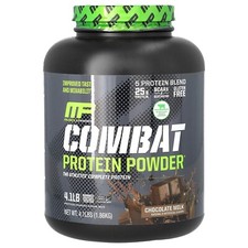 Combat Protein Powder, Chocolate Milk, 4.1 lb (1.86 kg) 13.41 per gallon