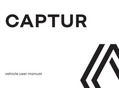 RENAULT CAPTUR -Owners USER Handbook Manual - A4 or A5 SIZE - New Print