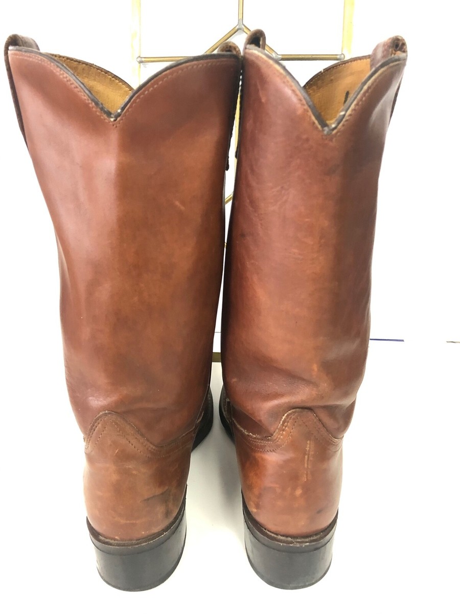 Acme Mens Brown Leather Western Cowboy Boots 9096 Sz 8E Roper Riding Texans s-l400.jpg main image 3