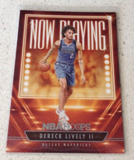 2023-24 Panini Hoops  Dereck Lively 2 Now Playing  #14  Rookie Card 