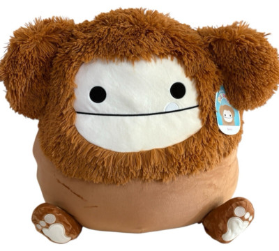 New Squishmallows 20  Large Plush Benny The Bigfoot RARE & HTF