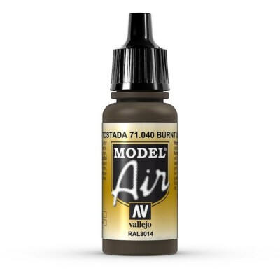 Vallejo 71040 Umbra, gebrannt, 17 ml