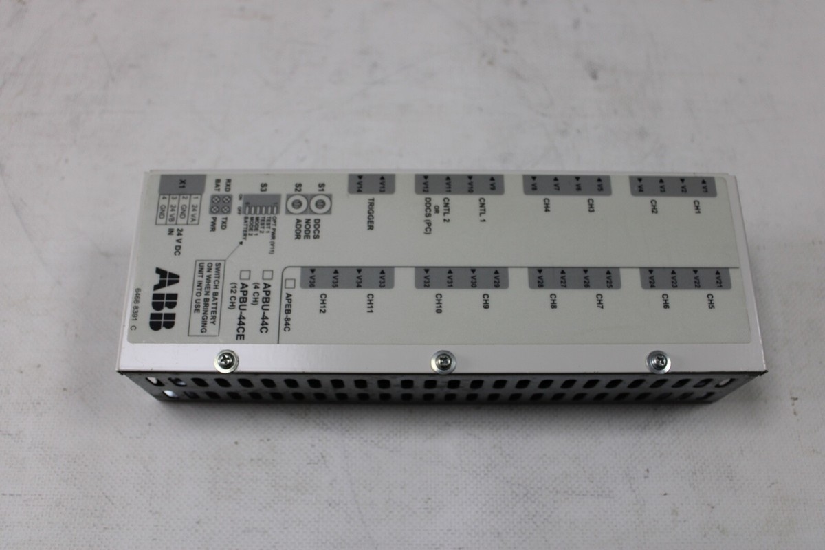 ABB APBU-44C 64642235F Branching Unit 6468 8391 C Logic