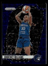 2024 Panini Prizm WNBA #79 Courtney Williams Blue Velocity Prizms