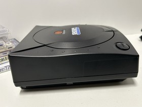 Sega Dreamcast System Black Sports Console -  HDMI Adapter- 8 Games - VMU Memory