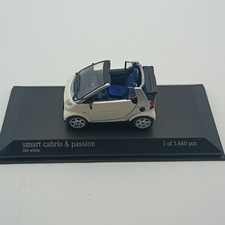 1/43 Minichamps Smart Cabrio & Passion Lite White Collectables 17+