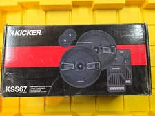 Kicker 41KSS674 KSS67 250W RMS 6.75” 2-way Component Speaker System