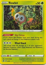 rowlet pokemon card price Rowlet 010/088 x4 Playset 4x Pokemon TCG ME03 Perfect Order POR