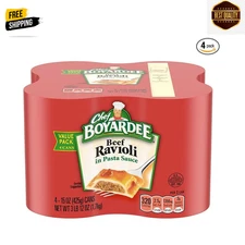 Chef Boyardee Beef Ravioli, 15 oz, 4 Pack ...