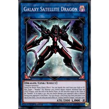 Galaxy Satellite Dragon CHIM-DE047 Yu-Gi-Oh! Karte Super Rare 1. Auflage