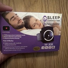 NEW W-308 Sleep Connection Infrared Anti Snoring Wristband