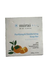 Mirai Clinical Persimmon Soap Bar for Old People Smell - Nonenal Solution - Jap