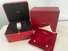 Cartier Tank Must WSTA0052 Quarz Edelstahl Datum mit Box & Papieren