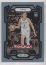 2024 Panini Prizm Monopoly WNBA Silver Prizm Sevgi Uzun #22 Rookie RC 1as3