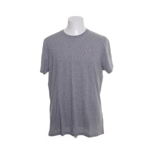 Hollister, T-shirt, Größe: XL, Grau, Baumwolle/Polyester, Herren #R1T