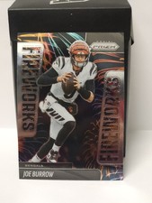 2025 Panini Prizm Football Base Fireworks Insert Joe Burrow #25