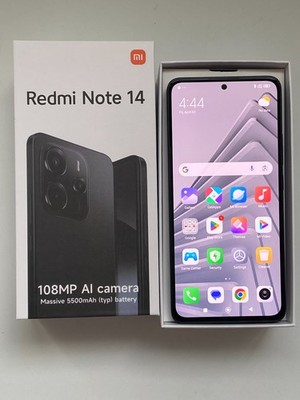Xiaomi Redmi Note 14 5G Unlocked 8G +256GB  6.67''  108MP Cell Phone  Tested-NEW