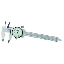 INSIZE 1311-4 Dial Caliper,AGD 1,0.0010" Graduations 409U18