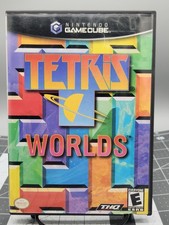 Tetris Worlds Video Game (Nintendo GameCube) Complete W/ Manual 