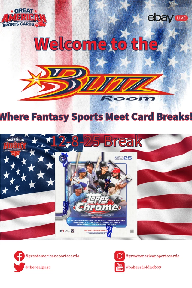 12-08-2025 2025 Topps Chrome Logofractor Break