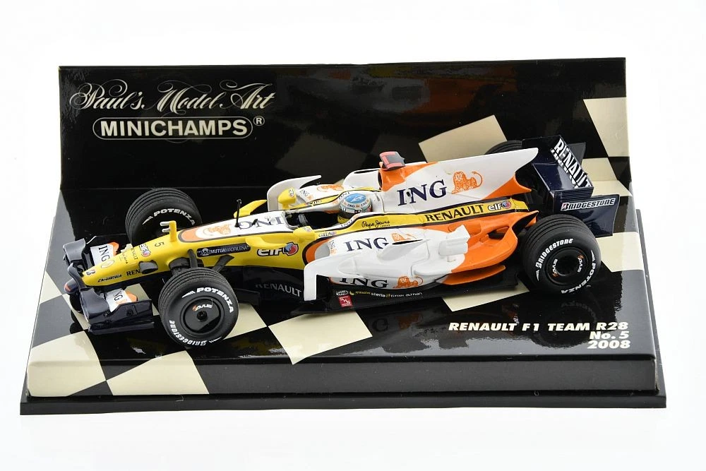 MINICHAMPS Renault Fernando Alonso Diecast Formula 1 Cars for sale
