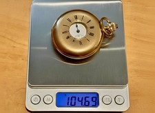 Orologio da tasca fine XIX secolo International Watch Co oro 18k 104,7g mezzo cacciatore