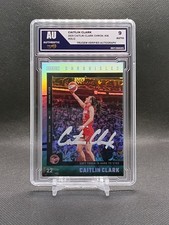 Caitlin Clark 2025 Caitlin Clark Chronicled Holo On-Card Auto | Fever | C377